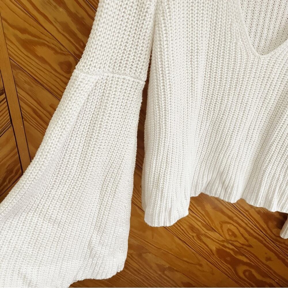 Free People Damsel Bell Sleeve Sweater - Picture 4 of 7